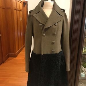 Burberry Prorsum Military Trench Coat